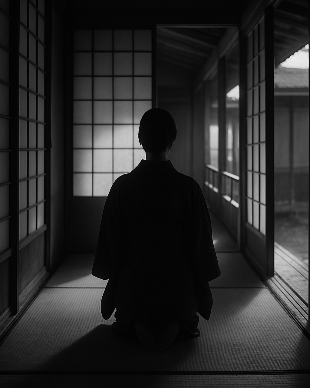 禅-Zen, awareness in stillness.