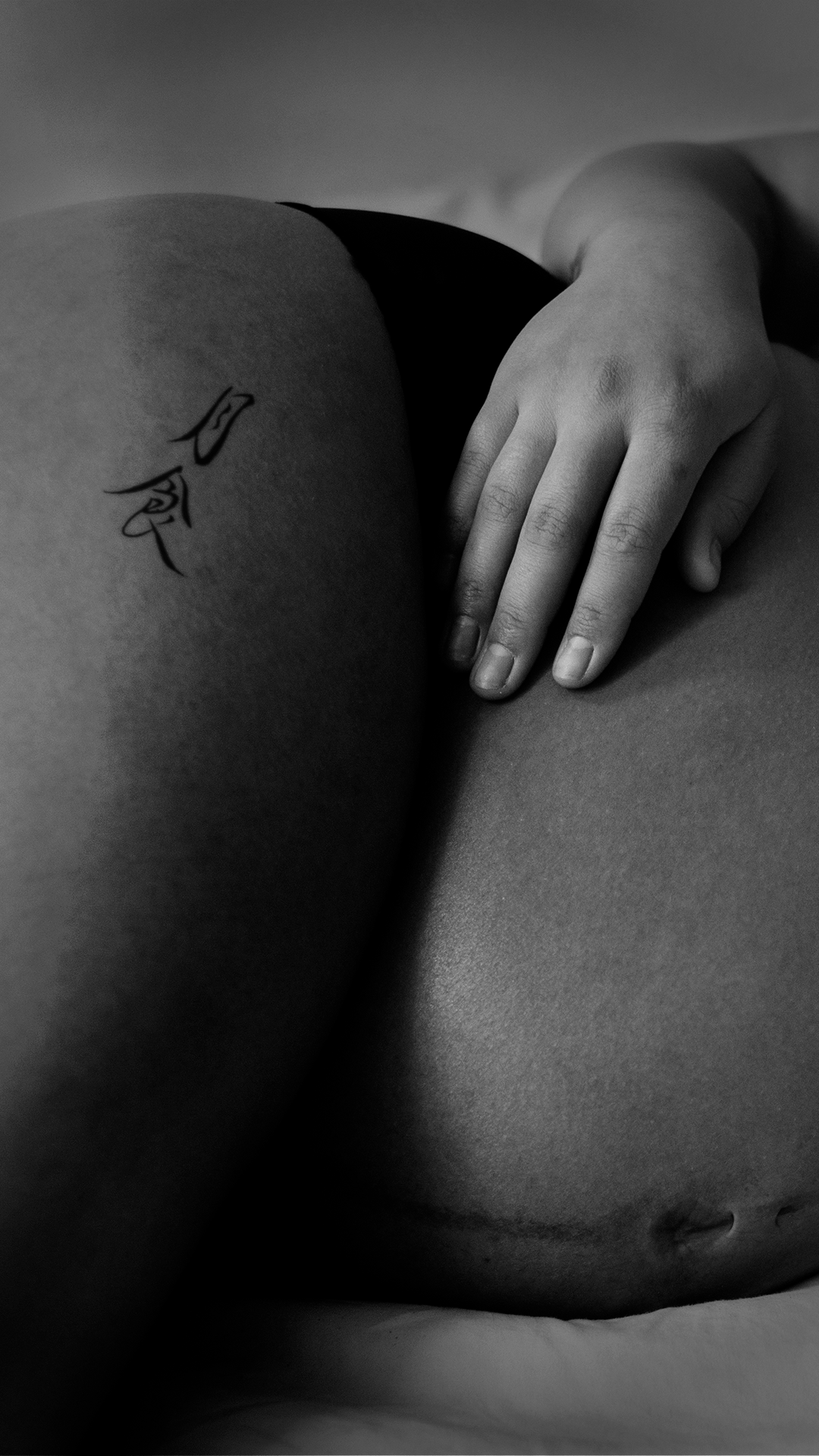 "Gessyoku" Japanese Kanji Tattoo Design